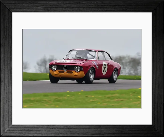 Framed Print : CM34 6323 David Alexander, Richard Fores, Alfa Romeo Giulia Sprint GT Framed Print : CM34 6323 David Alexander, Richard Fores, Alfa Romeo Giulia Sprint GT