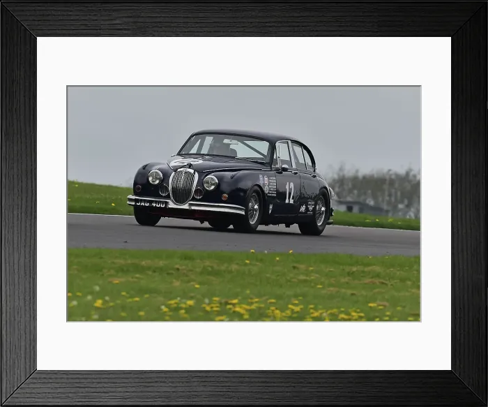 Framed Print : CM34 6328 Grant Williams, Jaguar Mk2 Framed Print : CM34 6328 Grant Williams, Jaguar Mk2