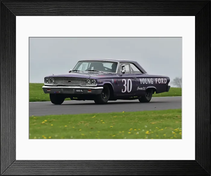 Framed Print : CM34 6336 Matthew Moore, Mark Daniell, Ford Galaxie 500