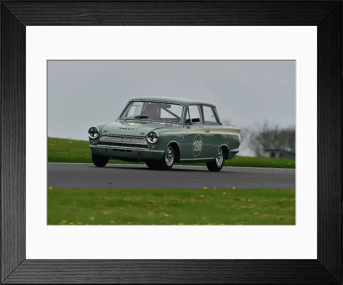 Framed Print : CM34 6355 Mark Burton, Graham Pattle, Lotus Ford Cortina Mk1 Framed Print : CM34 6355 Mark Burton, Graham Pattle, Lotus Ford Cortina Mk1