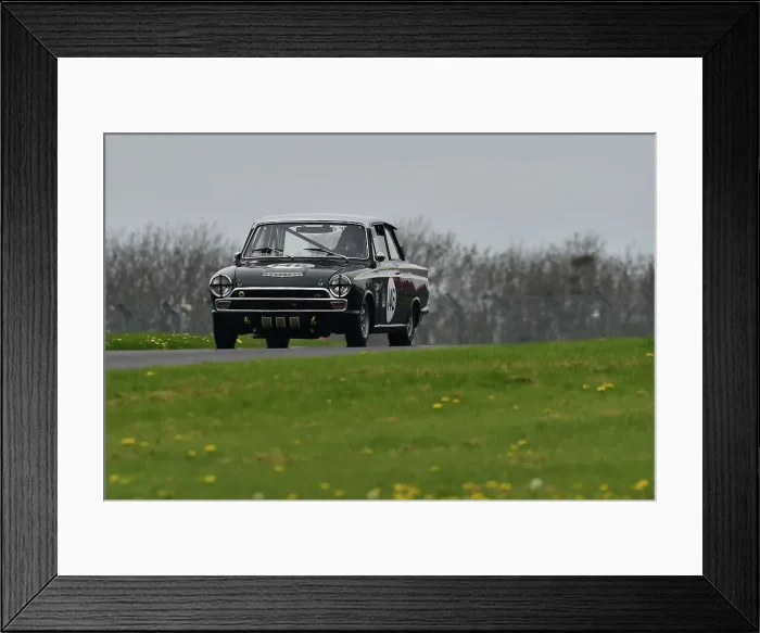 Framed Print : CM34 6372 Jerry Bailey, Lotus Ford Cortina Mk1 Framed Print : CM34 6372 Jerry Bailey, Lotus Ford Cortina Mk1