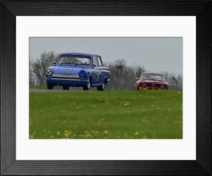 Framed Print : CM34 6402 Ambrogio Perfetti, Lotus Ford Cortina Mk1 Framed Print : CM34 6402 Ambrogio Perfetti, Lotus Ford Cortina Mk1