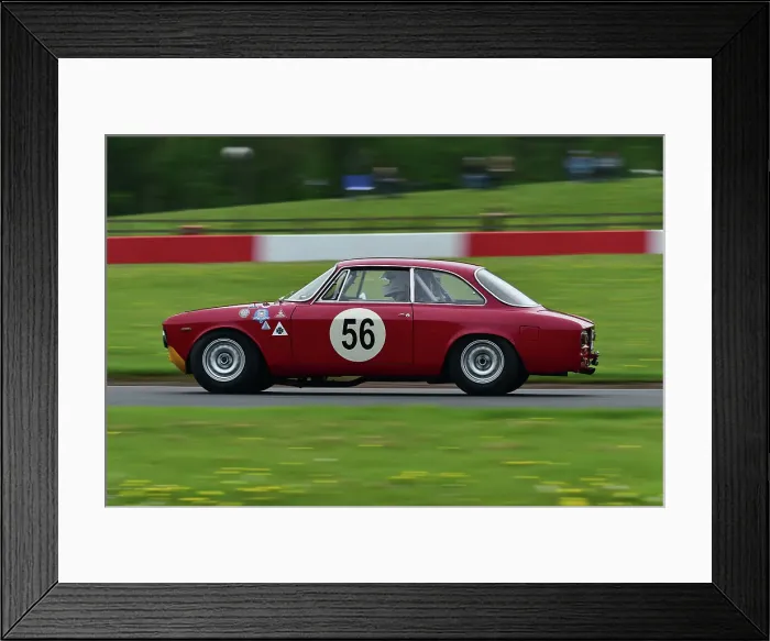 Framed Print : CM34 6404 David Alexander, Richard Fores, Alfa Romeo Giulia Sprint GT Framed Print : CM34 6404 David Alexander, Richard Fores, Alfa Romeo Giulia Sprint GT