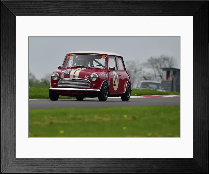 Framed Print : CM34 6424 Richard Colburn, Richard Dorlin, Morris Mini Cooper S Framed Print : CM34 6424 Richard Colburn, Richard Dorlin, Morris Mini Cooper S