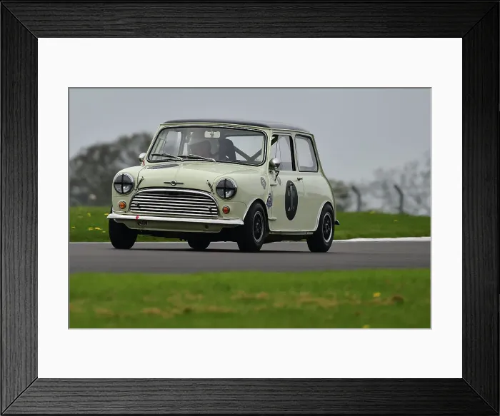 Framed Print : CM34 6426 Julian Crossley, Edward Crossley, Morris Mini Cooper S Framed Print : CM34 6426 Julian Crossley, Edward Crossley, Morris Mini Cooper S