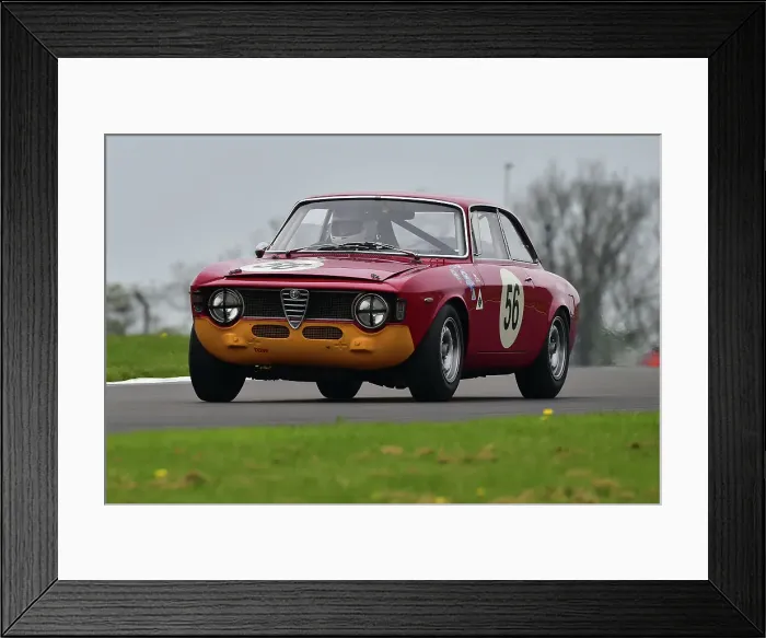 Framed Print : CM34 6440 David Alexander, Richard Fores, Alfa Romeo Giulia Sprint GT Framed Print : CM34 6440 David Alexander, Richard Fores, Alfa Romeo Giulia Sprint GT