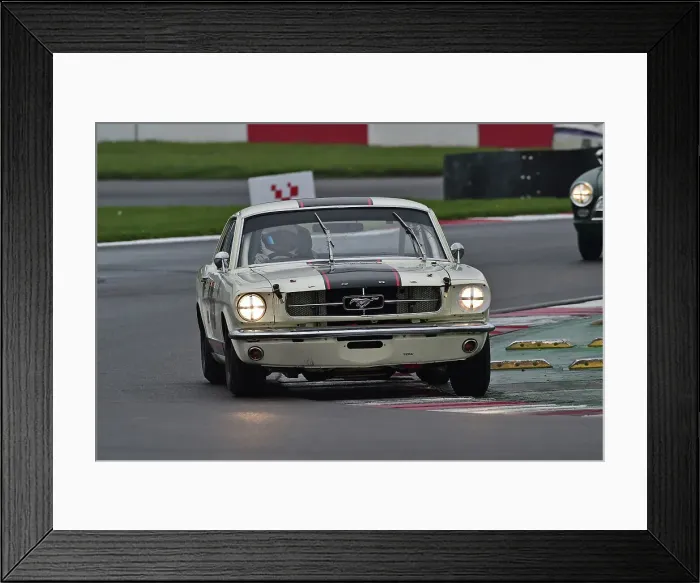 Framed Print : CM34 6953 Michael Whitaker, Ford Mustang
