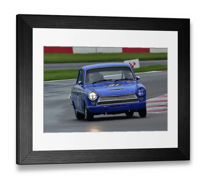 Framed Print : CM34 6957 Ambrogio Perfetti, Lotus Ford Cortina Mk1 Framed Print : CM34 6957 Ambrogio Perfetti, Lotus Ford Cortina Mk1