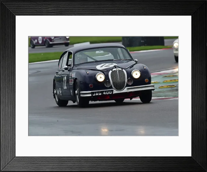 Framed Print : CM34 6967 Grant Williams, Jaguar Mk2 Framed Print : CM34 6967 Grant Williams, Jaguar Mk2