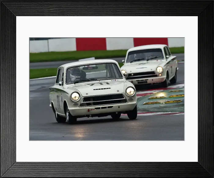 Framed Print : CM34 6968 Peter Smith, Guy Smith, Lotus Ford Cortina Mk1 Framed Print : CM34 6968 Peter Smith, Guy Smith, Lotus Ford Cortina Mk1
