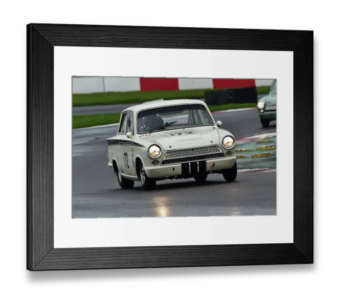 Framed Print : CM34 6971 Jon Wood, James Pickford, Lotus Ford Cortina Mk1 Framed Print : CM34 6971 Jon Wood, James Pickford, Lotus Ford Cortina Mk1