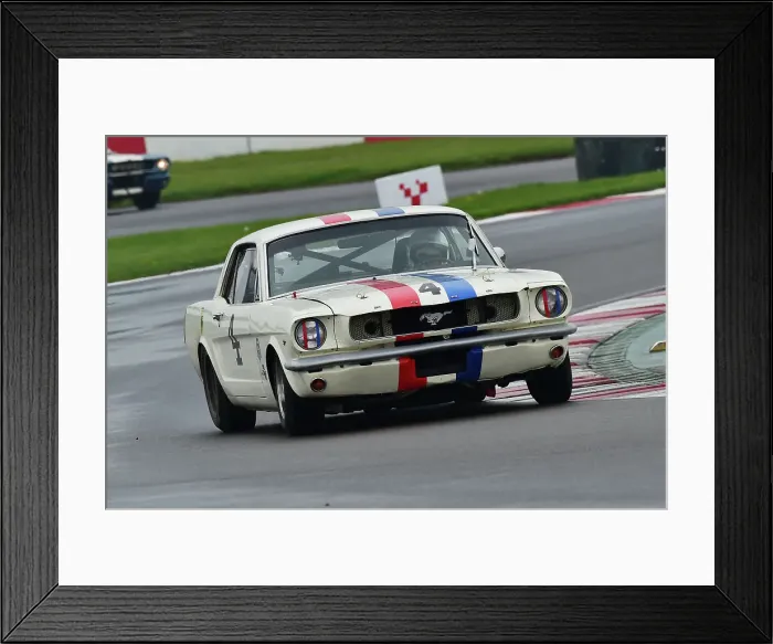 Framed Print : CM34 6982 Dave Coyne, Mark Wright, Ford Mustang Framed Print : CM34 6982 Dave Coyne, Mark Wright, Ford Mustang