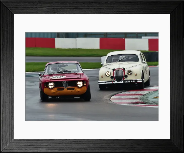 Framed Print : CM34 6985 David Alexander, Richard Fores, Alfa Romeo Giulia Sprint GT, Simon Lewis, Guy Connew, Jaguar Mk1 Framed Print : CM34 6985 David Alexander, Richard Fores, Alfa Romeo Giulia Sprint GT, Simon Lewis, Guy Connew, Jaguar Mk1