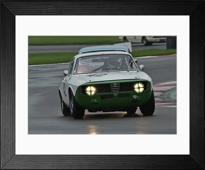 Framed Print : CM34 7006 Paul Chase-Gardener, Alfa Romeo GTA Framed Print : CM34 7006 Paul Chase-Gardener, Alfa Romeo GTA