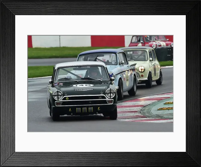 Framed Print : CM34 7017 Jerry Bailey, Lotus Ford Cortina Mk1 Framed Print : CM34 7017 Jerry Bailey, Lotus Ford Cortina Mk1