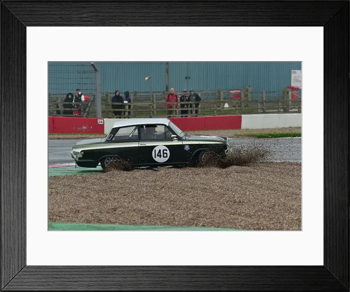 Framed Print : CM34 7049 Jerry Bailey, Lotus Ford Cortina Mk1 Framed Print : CM34 7049 Jerry Bailey, Lotus Ford Cortina Mk1