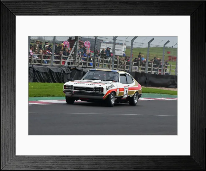 Framed Print : CJ12 7007 John Spiers, Ollie Hancock, Ford Capri Hermetite Framed Print : CJ12 7007 John Spiers, Ollie Hancock, Ford Capri Hermetite