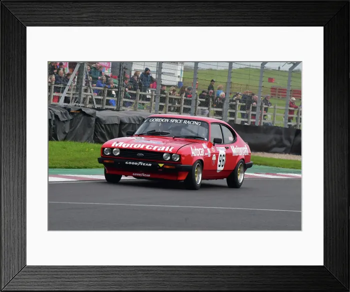 Framed Print : CJ12 7020 Neil Merry, Ford Capri 3 litre S Framed Print : CJ12 7020 Neil Merry, Ford Capri 3 litre S