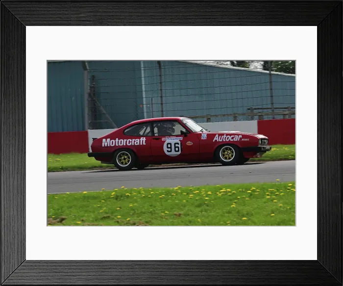 Framed Print : CJ12 7074 Neil Merry, Ford Capri 3 litre S Framed Print : CJ12 7074 Neil Merry, Ford Capri 3 litre S
