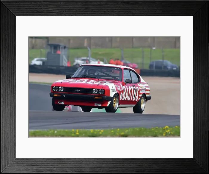 Framed Print : CM34 5800 Alex Thistlewayte, Ford Capri Framed Print : CM34 5800 Alex Thistlewayte, Ford Capri