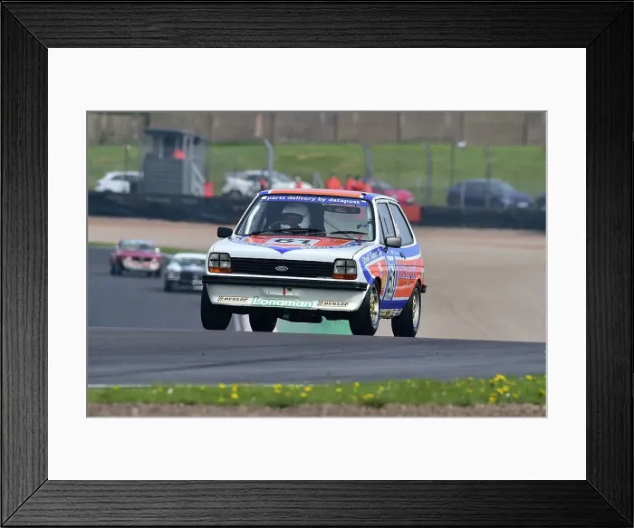 Framed Print : CM34 5802 Richard Colburn, Ford Fiesta Framed Print : CM34 5802 Richard Colburn, Ford Fiesta