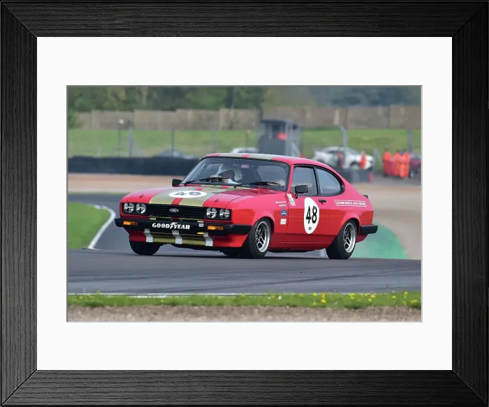 Framed Print : CM34 5809 Richard Butterfield, Tom Butterfield, Ford Capri 3 litre S Framed Print : CM34 5809 Richard Butterfield, Tom Butterfield, Ford Capri 3 litre S