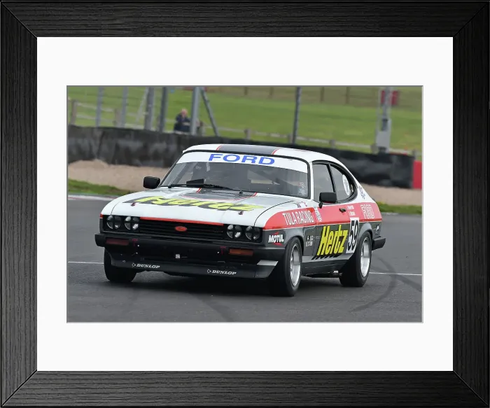 Framed Print : CM34 6535 Tom Waterfield, Ben Mitchell, Ford Capri 3 litre S Framed Print : CM34 6535 Tom Waterfield, Ben Mitchell, Ford Capri 3 litre S