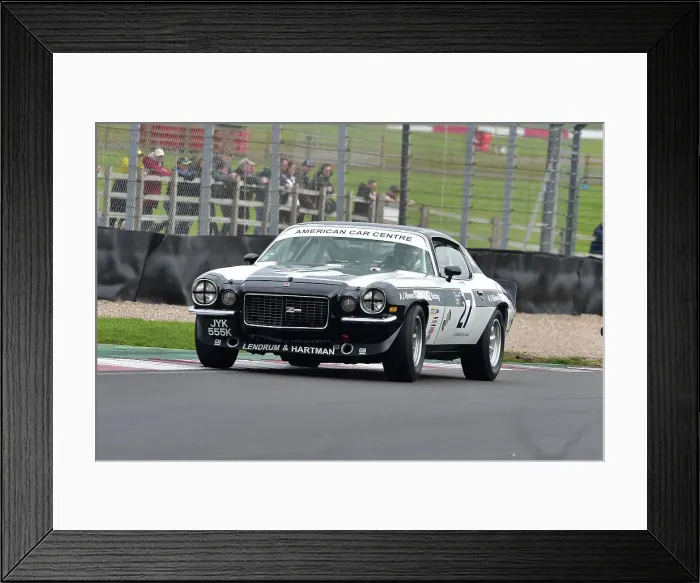 Framed Print : CM34 6553 John Young, Jack Young, Chevrolet Camaro Z28