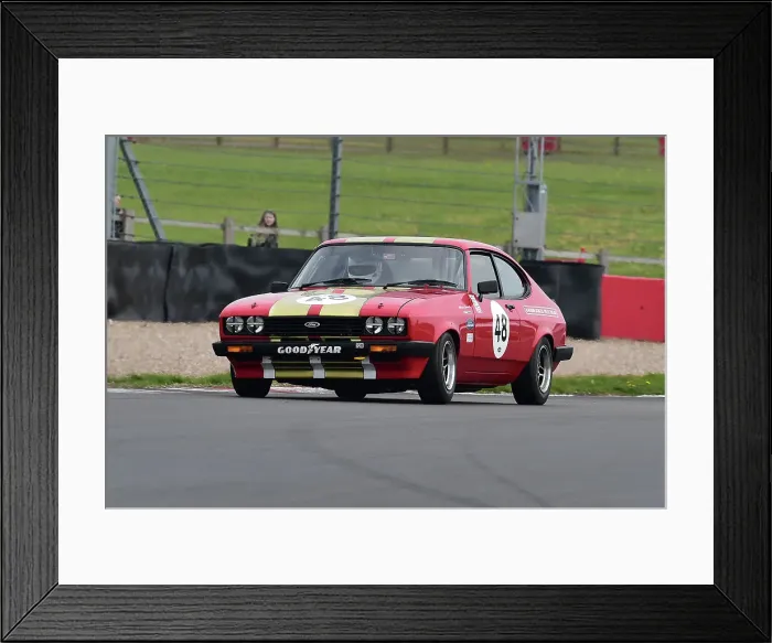 Framed Print : CM34 6593 Richard Butterfield, Tom Butterfield, Ford Capri 3 litre S Framed Print : CM34 6593 Richard Butterfield, Tom Butterfield, Ford Capri 3 litre S