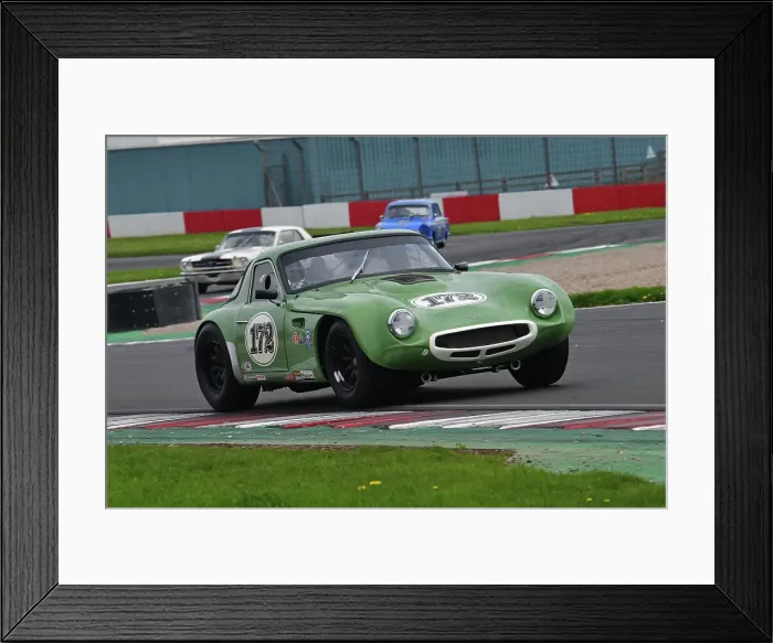 Framed Print : CJ12 7195 Jamie Boot, TVR Griffith