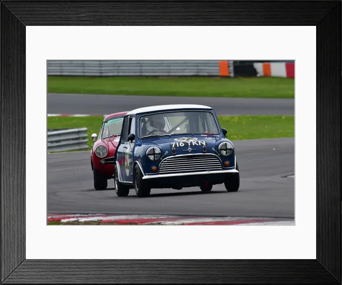Framed Print : CJ12 7233 Alice Locke, Morris Mini Cooper S Framed Print : CJ12 7233 Alice Locke, Morris Mini Cooper S