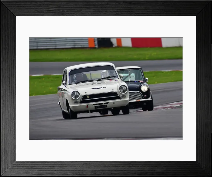 Framed Print : CJ12 7251 Roy Alderslade, Lotus Ford Cortina Mk1 Framed Print : CJ12 7251 Roy Alderslade, Lotus Ford Cortina Mk1