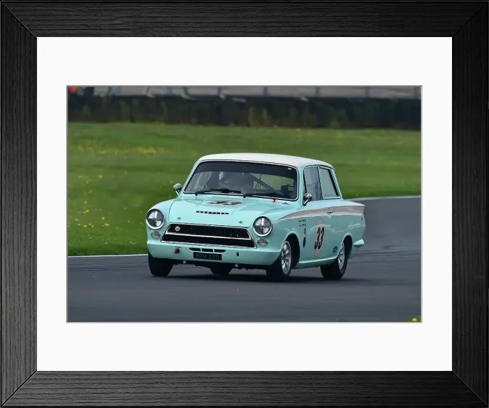 Framed Print : CM34 5968 Julian Shovlin, Ford Lotus Cortina Mk1 Framed Print : CM34 5968 Julian Shovlin, Ford Lotus Cortina Mk1