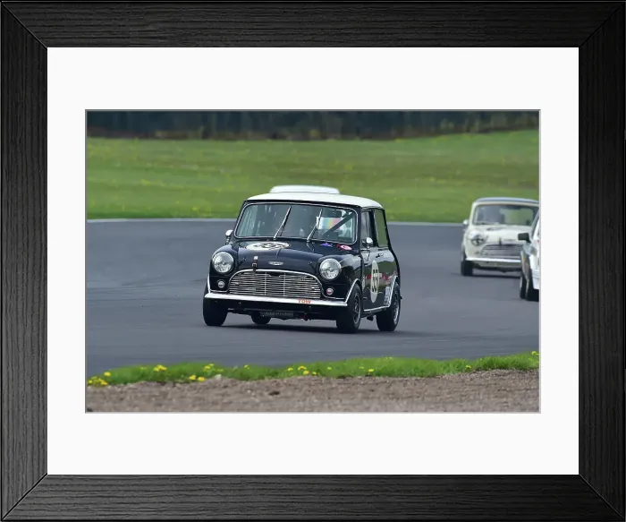 Framed Print : CM34 5971 Jeff Smith, Morris Mini Cooper S Framed Print : CM34 5971 Jeff Smith, Morris Mini Cooper S