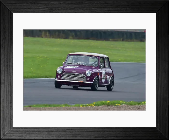 Framed Print : CM34 5979 Jo Polley, Austin Mini Cooper S Framed Print : CM34 5979 Jo Polley, Austin Mini Cooper S