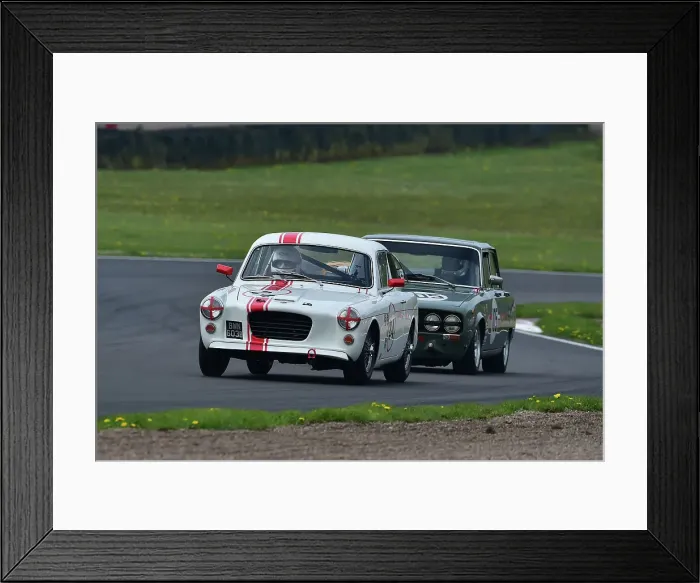 Framed Print : CM34 5989 Mike Lamplough, Gilbern 1800 GT
