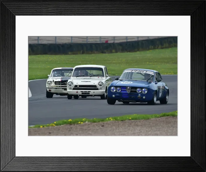 Framed Print : CM34 6001 Gavin Watson, Alfa Romeo 1750 GTAm, Roy Alderslade, Lotus Ford Cortina Mk1 Framed Print : CM34 6001 Gavin Watson, Alfa Romeo 1750 GTAm, Roy Alderslade, Lotus Ford Cortina Mk1