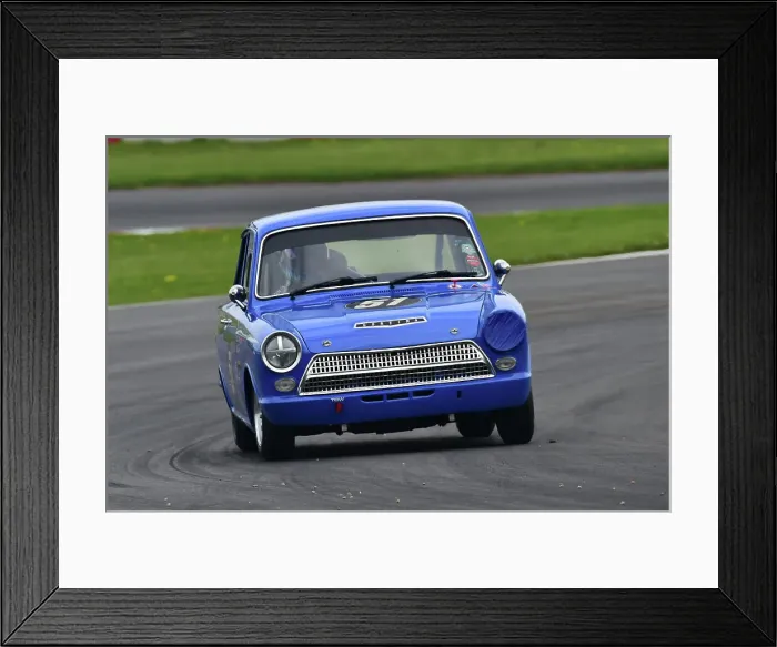 Framed Print : CM34 6682 Ambrogio Perfetti, Lotus Ford Cortina Mk1 Framed Print : CM34 6682 Ambrogio Perfetti, Lotus Ford Cortina Mk1
