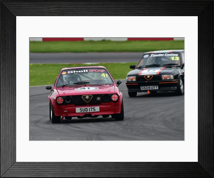Framed Print : CM34 6709 Richard Ibrahim, Alfa Romeo Alfasud Sprint Framed Print : CM34 6709 Richard Ibrahim, Alfa Romeo Alfasud Sprint