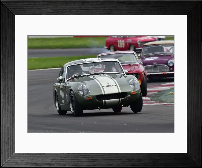 Framed Print : CM34 6732 Andrew Giles, MG Ashley Midget