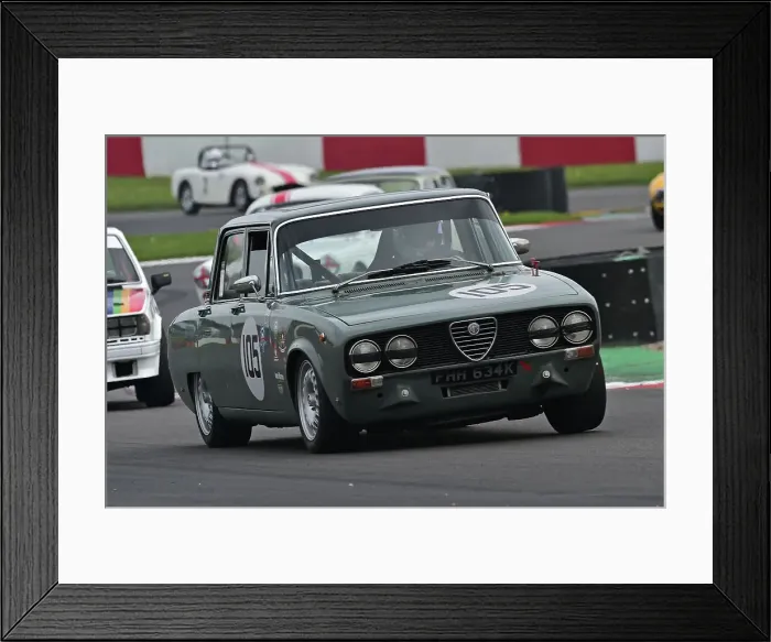 Framed Print : CM34 6745 Steve Monk, Alfa Romeo Giulia Berlina Framed Print : CM34 6745 Steve Monk, Alfa Romeo Giulia Berlina