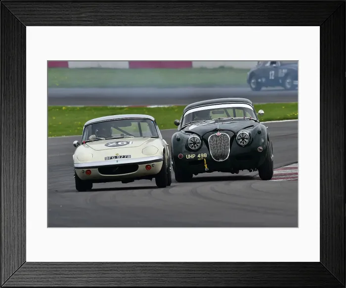 Framed Print : CM34 6756 Simon Haughton, Lotus Elan S2, Marc Gordon, Jaguar XK150S FHC Framed Print : CM34 6756 Simon Haughton, Lotus Elan S2, Marc Gordon, Jaguar XK150S FHC