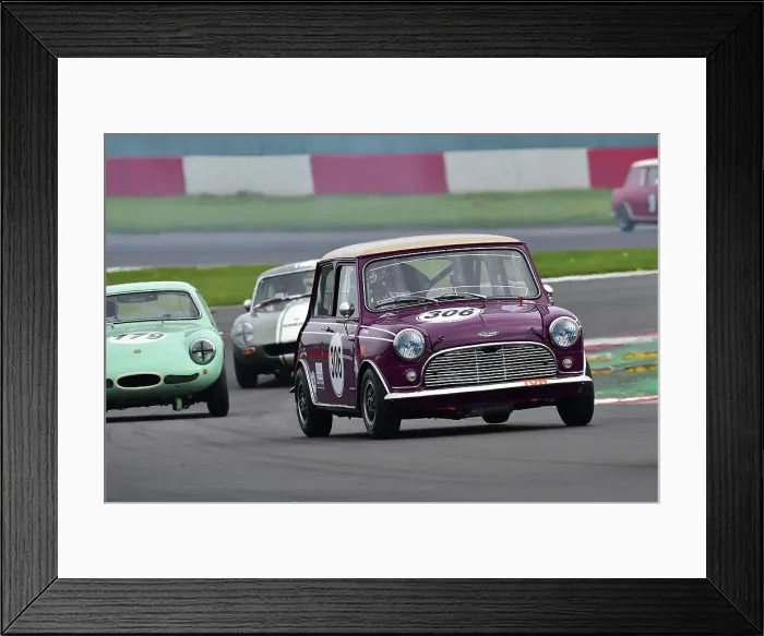 Framed Print : CM34 6759 Jo Polley, Austin Mini Cooper S Framed Print : CM34 6759 Jo Polley, Austin Mini Cooper S