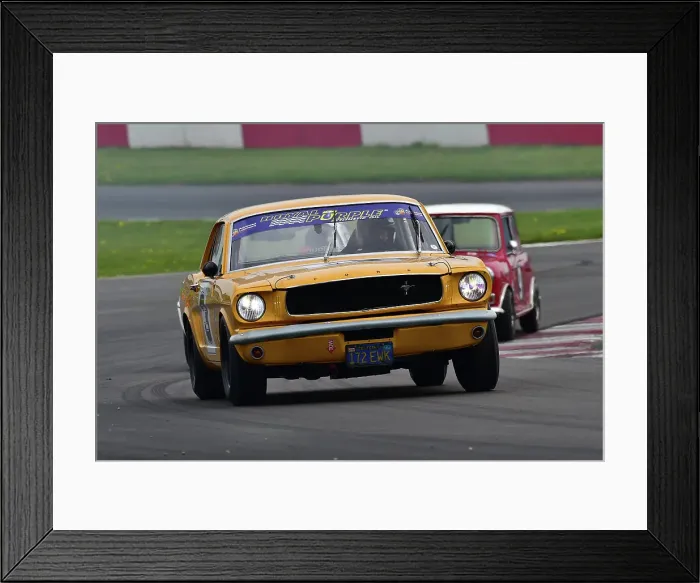 Framed Print : CM34 6764 Peter Hallford, Ford Mustang Framed Print : CM34 6764 Peter Hallford, Ford Mustang
