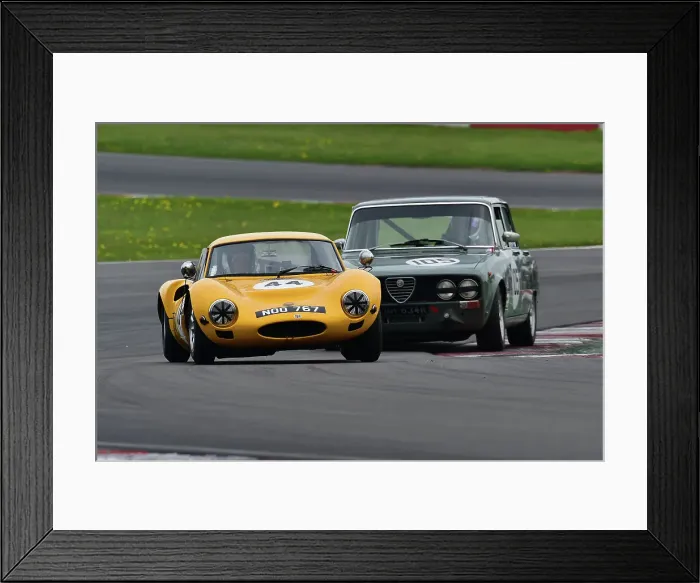 Framed Print : CM34 6809 Chris Blewett, Ginetta G4