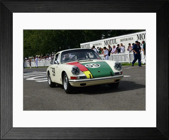 Framed Print : CJ13 0986 Nigel Greensall, Tarek Mahmoud, Porsche 901 Framed Print : CJ13 0986 Nigel Greensall, Tarek Mahmoud, Porsche 901