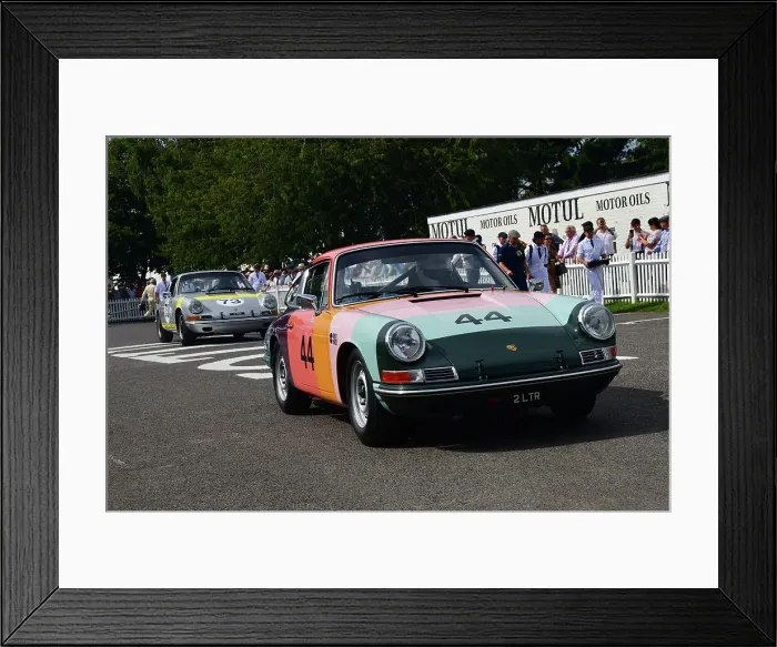Framed Print : CJ13 0989 James Turner, Charles March, Porsche 911