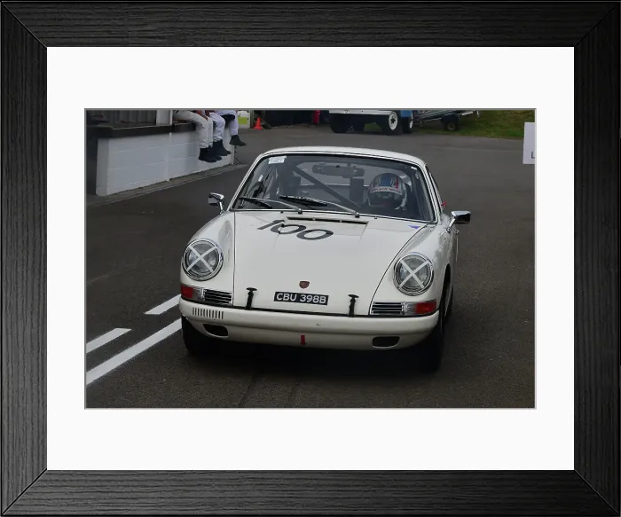Framed Print : CJ13 1015 Emanuele Pirro, Juan Pablo Orjuela, Porsche 901