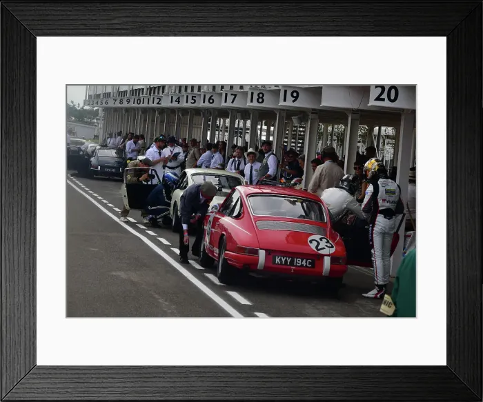 Framed Print : CJ13 1020 Adam Smalley, Max Chilton, Porsche 911 Framed Print : CJ13 1020 Adam Smalley, Max Chilton, Porsche 911