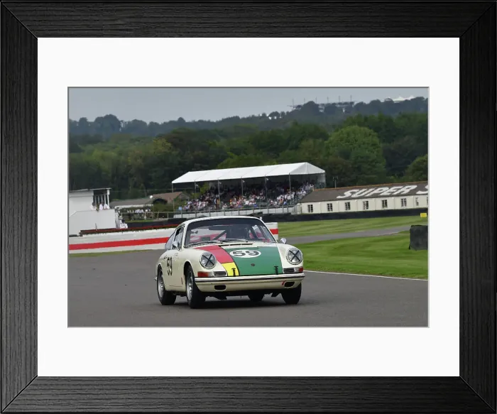 Framed Print : CJ13 1025 Nigel Greensall, Tarek Mahmoud, Porsche 901